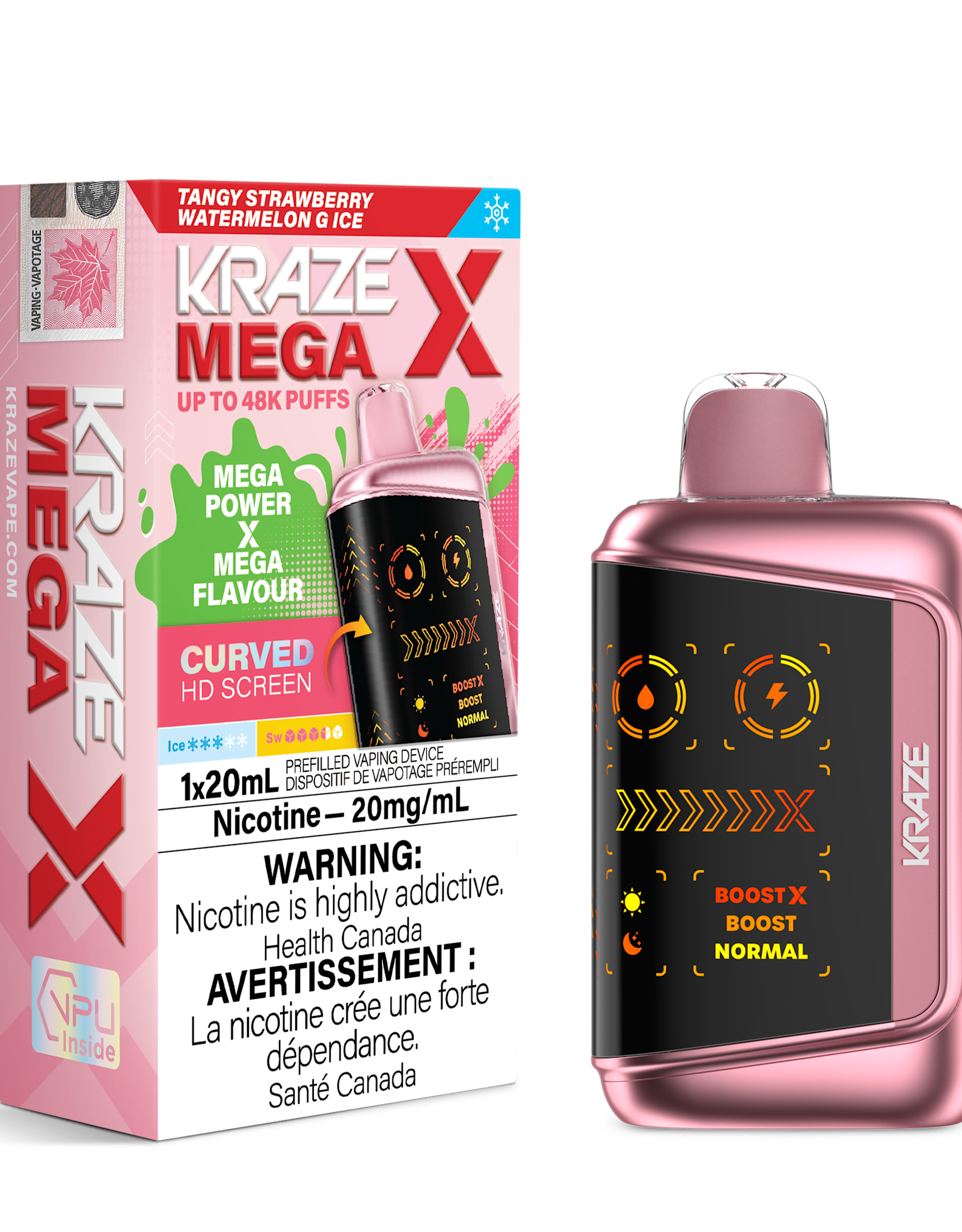 Kraze Mega X Disposable