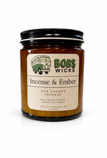 Bobs Wicks Incense & Ember 7 Ounce Candle