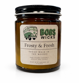Bobs Wicks Frosty & Fresh 7 Ounce Candle