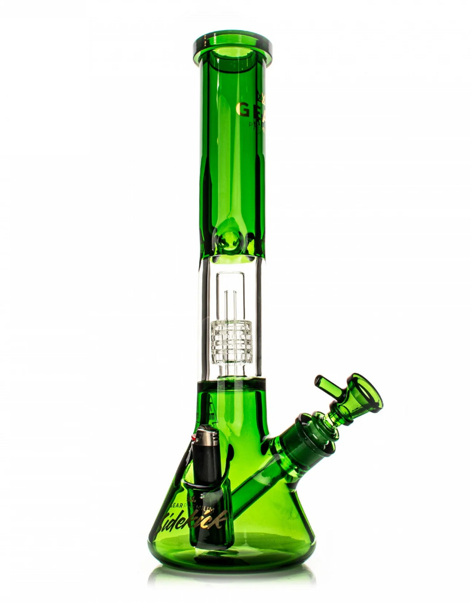 GEAR Premium 15.5" 7mm Sidekick Dual Chamber Beaker by GEAR Premium