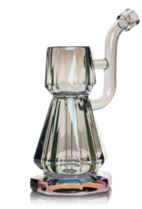 Red Eye Glass 7.75" Metallic Rainbow Terminator Proxy Bubbler by Red Eye Glass