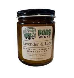 Bobs Wicks Lavender & Lace 7 Ounce Candle
