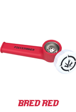 Karma Bred Red Silicone Pipe - 3.5"
