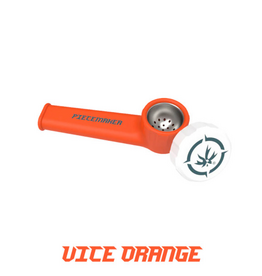 Karma Vice Orange Silicone Pipe - 3.5"
