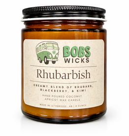 Bobs Wicks Rhubarbish 8 Ounce Candle