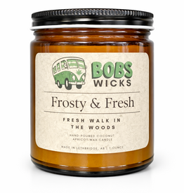 Bobs Wicks Frosty & Fresh 7 Ounce Candle