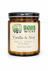 Bobs Wicks Vanilla & Noir 7 Ounce Candle