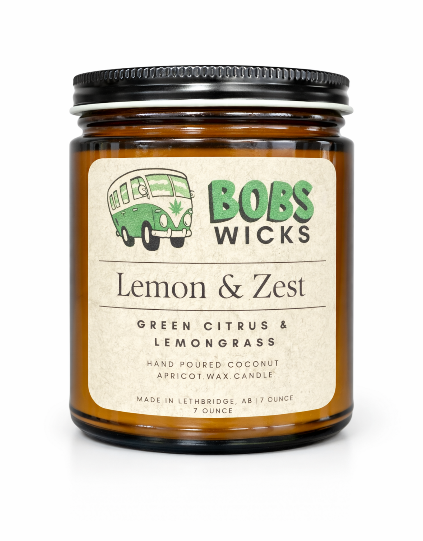 Bobs Lemon & Zest 8 Ounce Candle