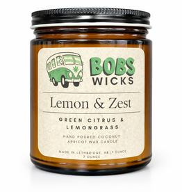 Bobs Lemon & Zest 8 Ounce Candle