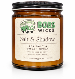Bobs Wicks Salt & Shadow 7 Ounce Candle
