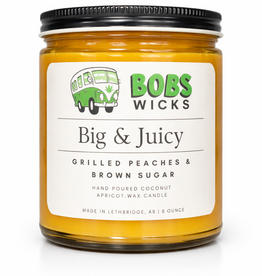 Bobs Wicks Big & Juicy 8 Ounce Candle - Vibrant Collection