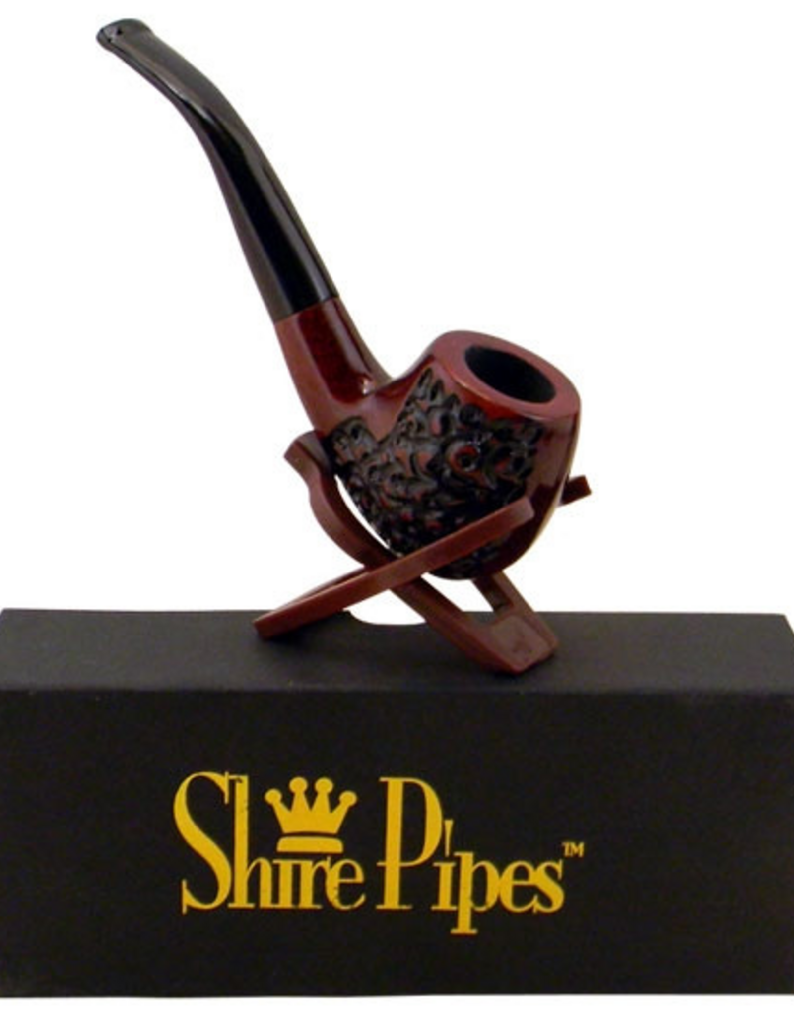 Engraved Bowl Rosewood Shire Pipe