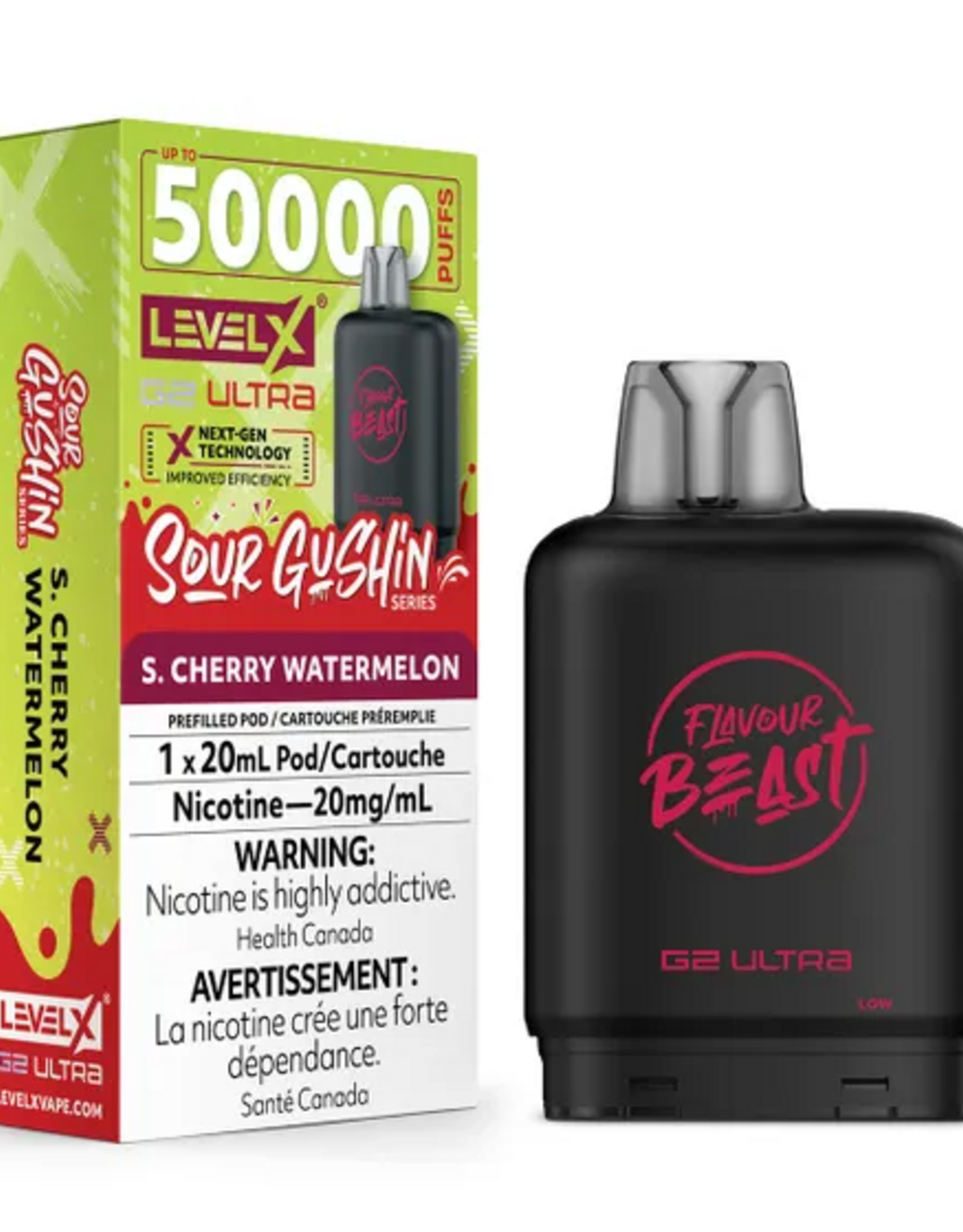 Level X Ultra Sour Gushin Pod