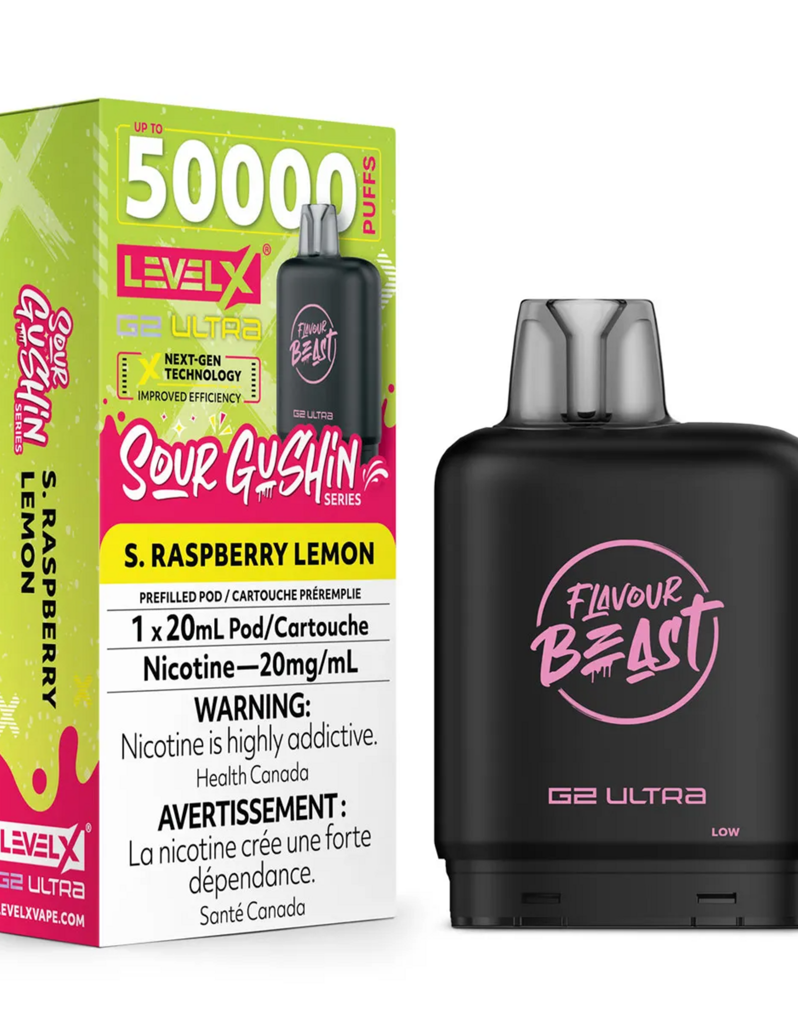 Level X Ultra Sour Gushin Pod