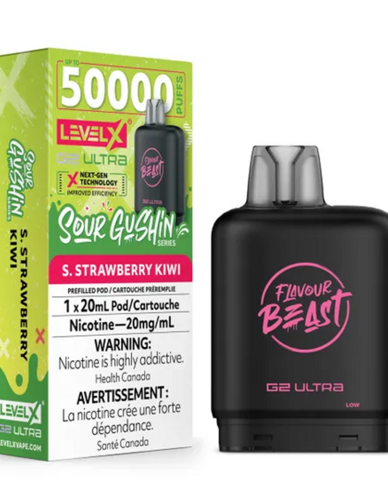 Level X Ultra Sour Gushin Pod