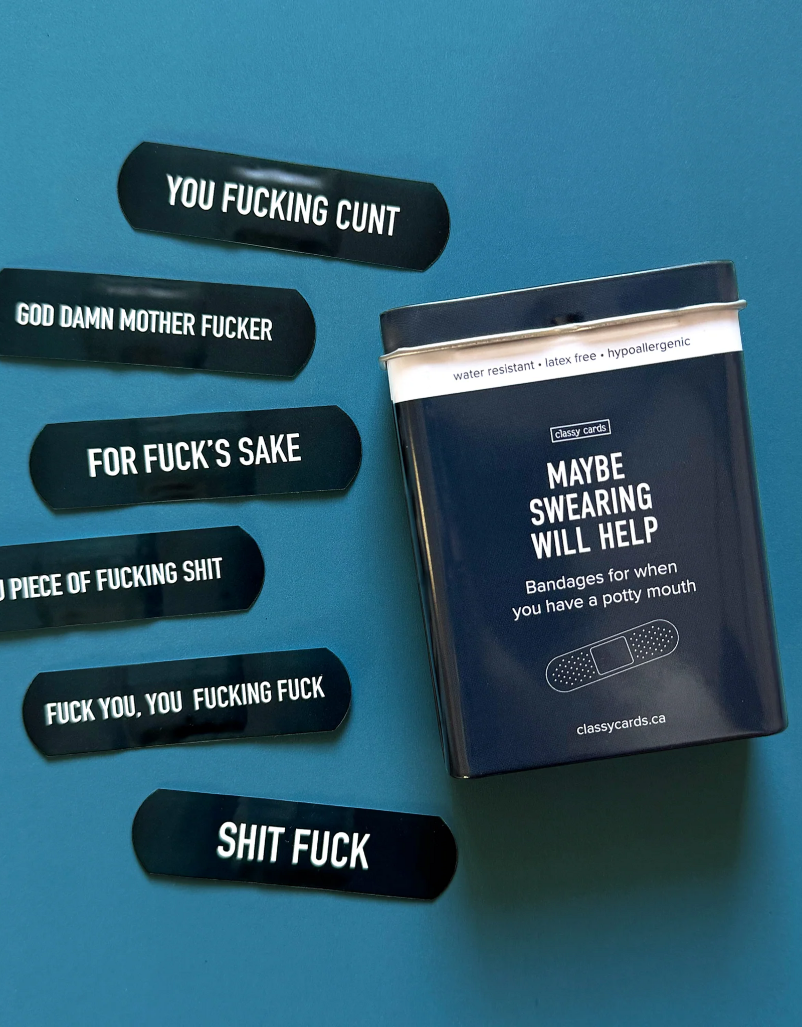 Maybe Swearing Will Help Bandages