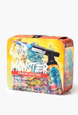 Special Blue Monster Double-Flame Torch w/ Matching Tin Carrying Case Artist Series V1