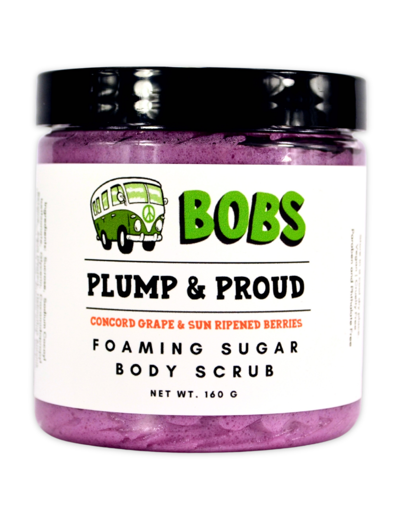 Bobs Plump & Proud Sugar Scrub 160 Gram