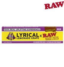 RAW RAW X Lyrical Lemonade Grape Rolling Papers
