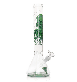 Red Eye Glass 15" Glow-in-the-Dark Cthulhu Beaker by Red Eye Glass