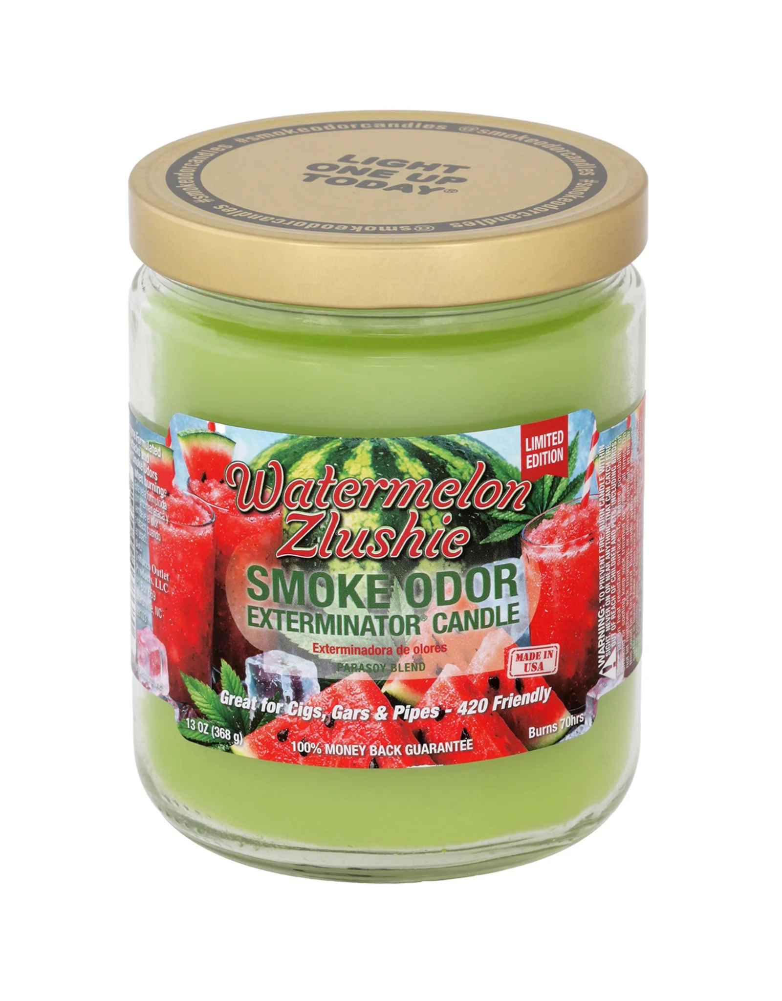 Smoke Odor Smoke Odor 13oz. Candle - Watermelon Zlushie