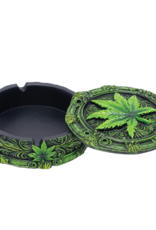 4" Fujima Leaf Covered Ashtray