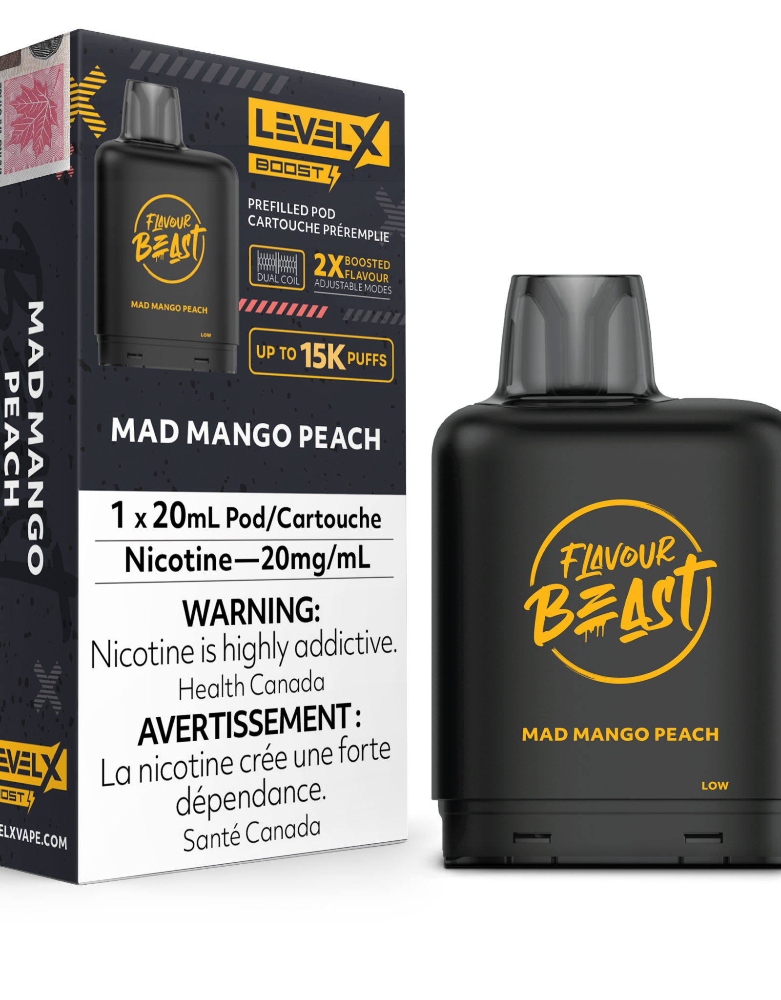 Level X Flavour Beast Boost Pod 20ml