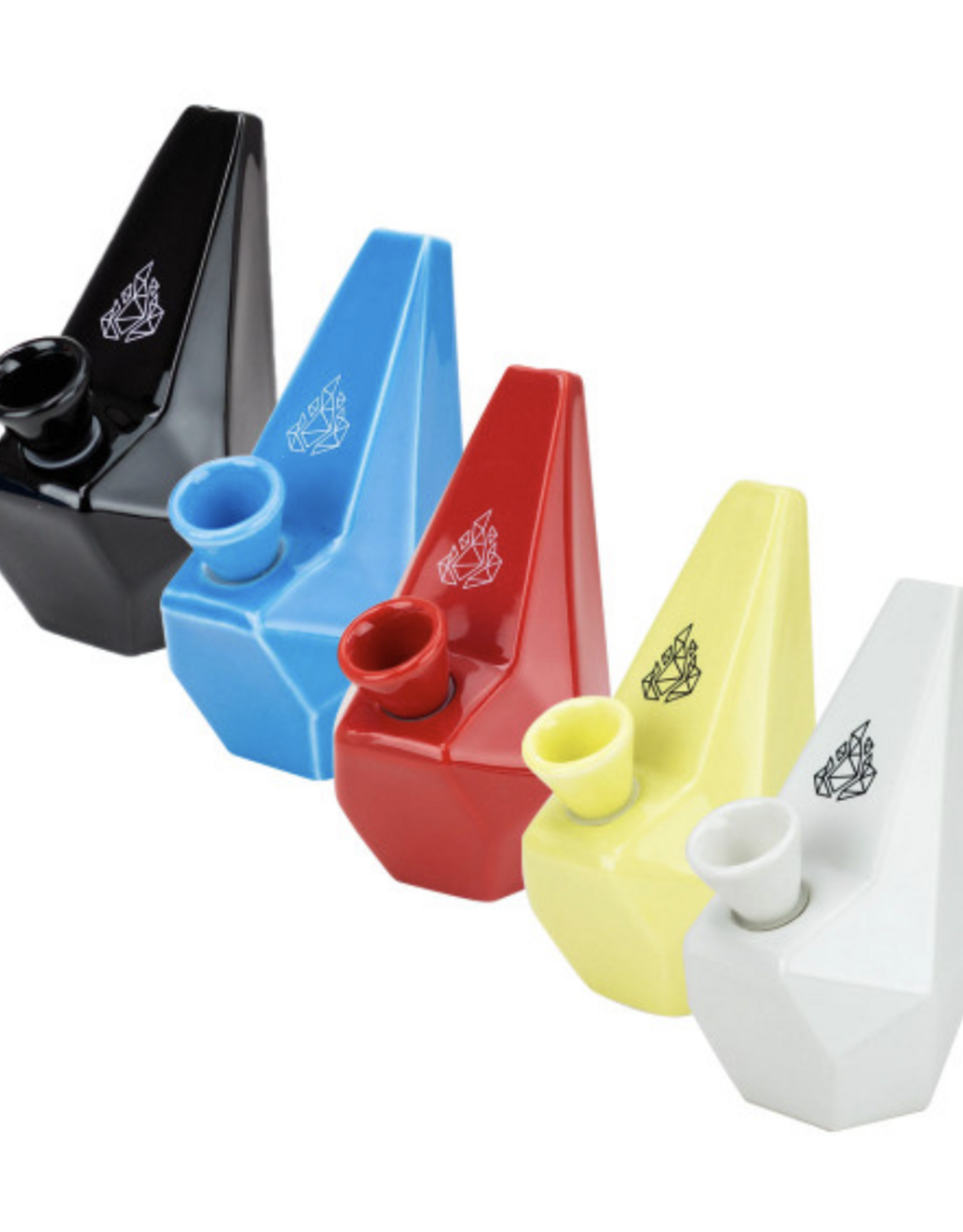 BRNT Polygon Ceramic Waterpipe