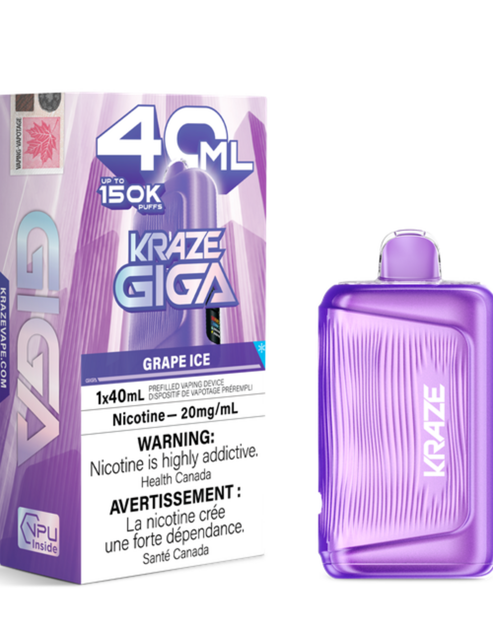 Kraze Giga Disposable
