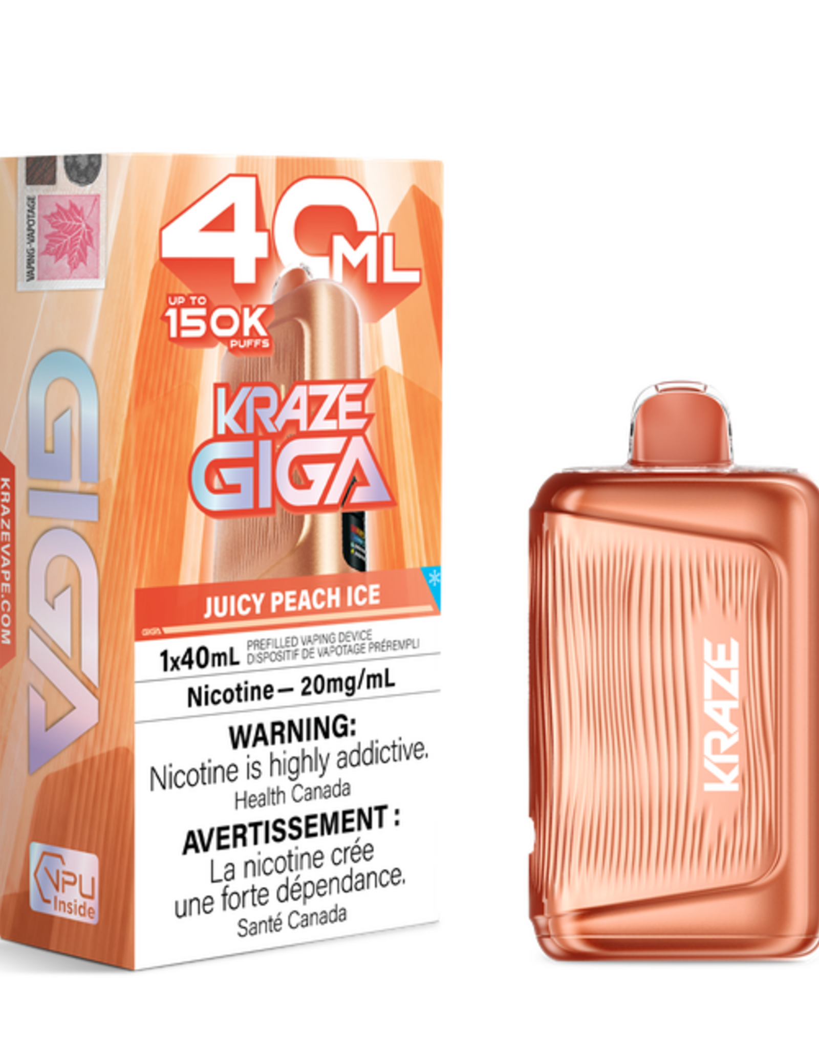 Kraze Giga Disposable