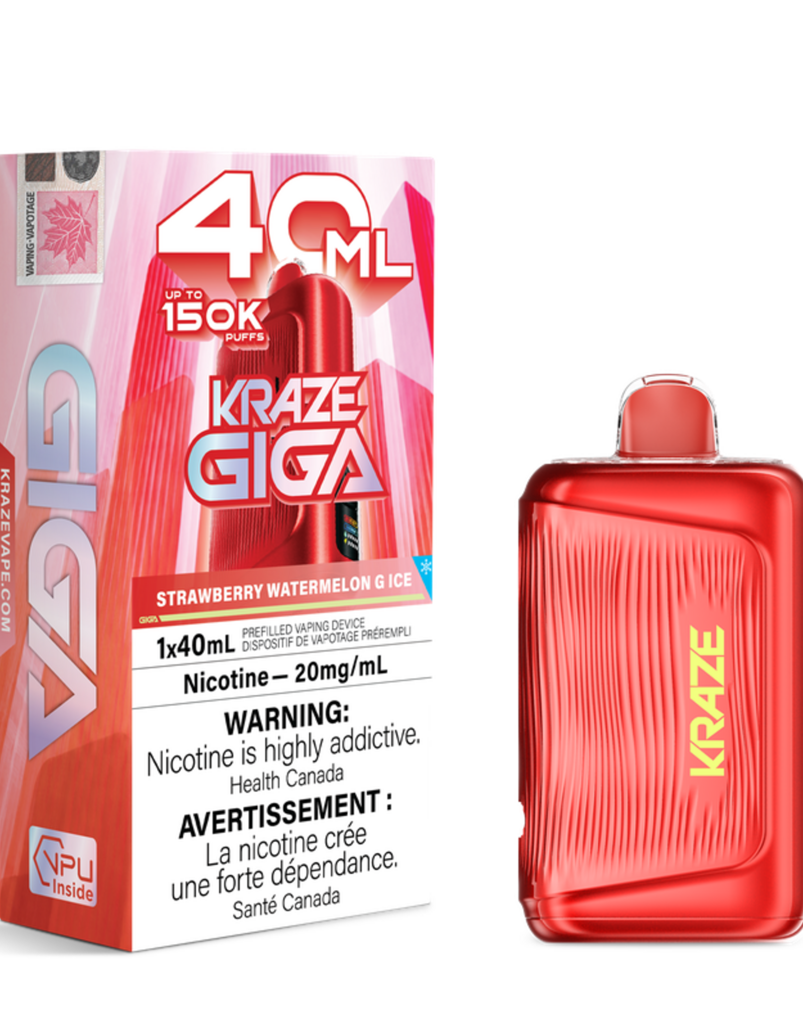 Kraze Giga Disposable