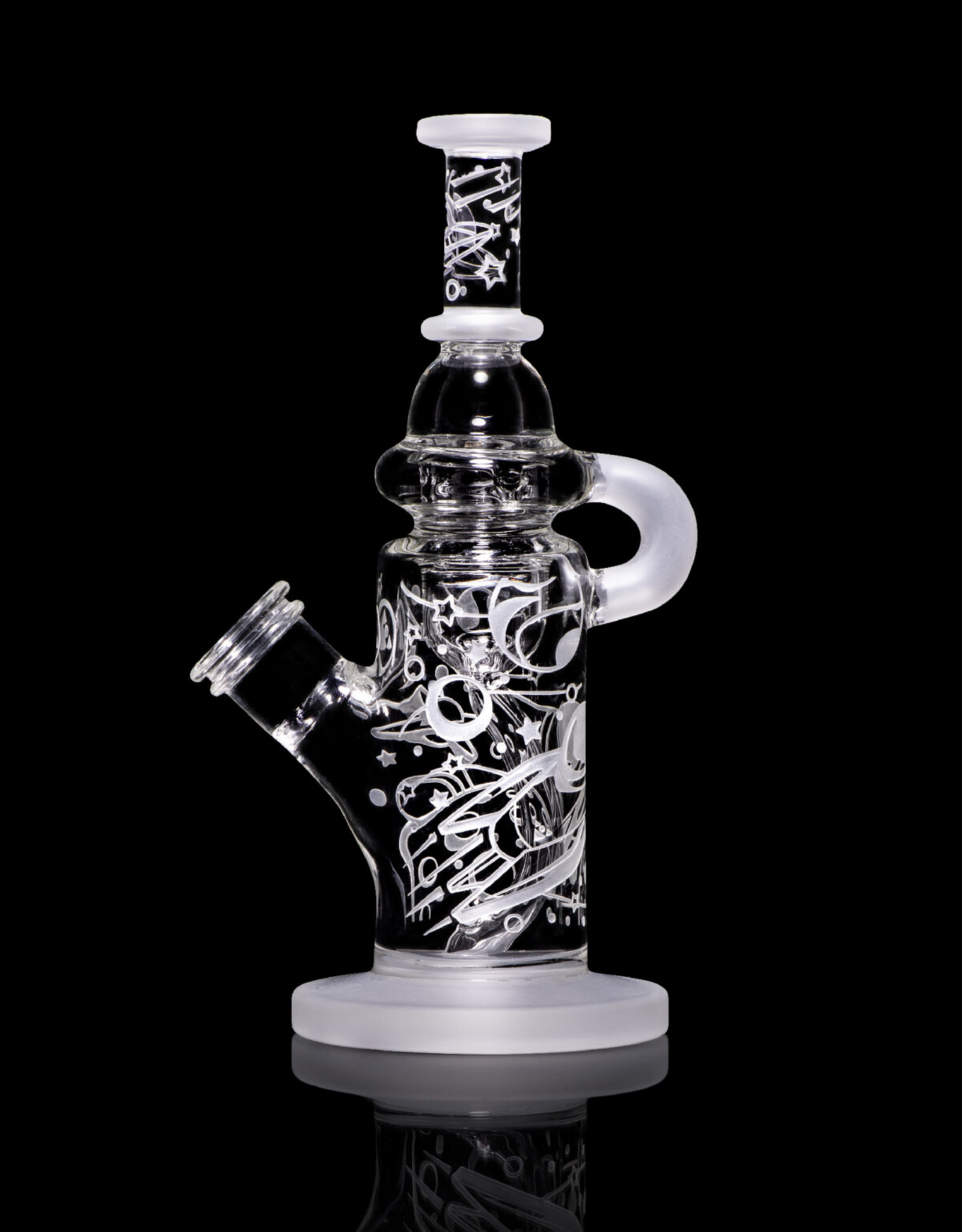 6" Space Odyssey Recycler by Milkyway Glass