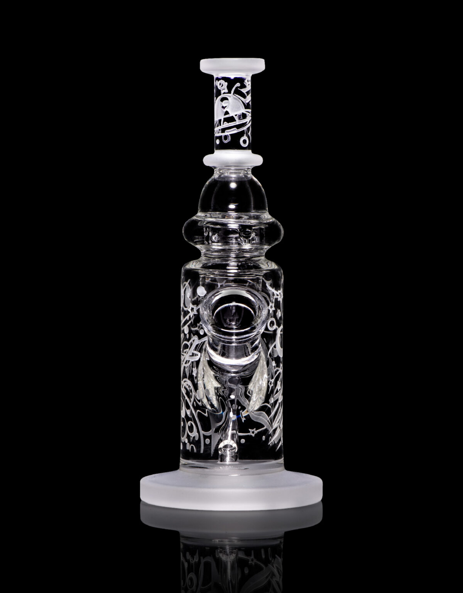 6" Space Odyssey Recycler by Milkyway Glass