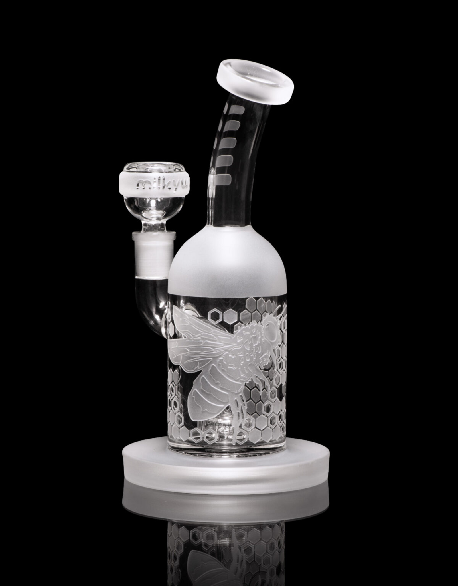 7" Bee Hive Rig by Milkyway Glass