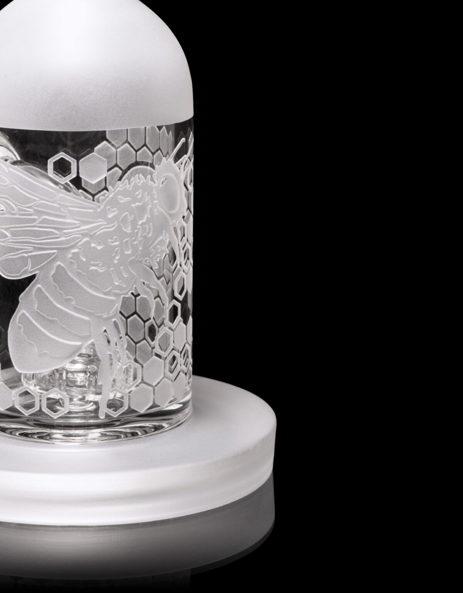 7" Bee Hive Rig by Milkyway Glass