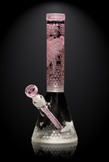 14" Pink Bee Hive Beaker by Milkway