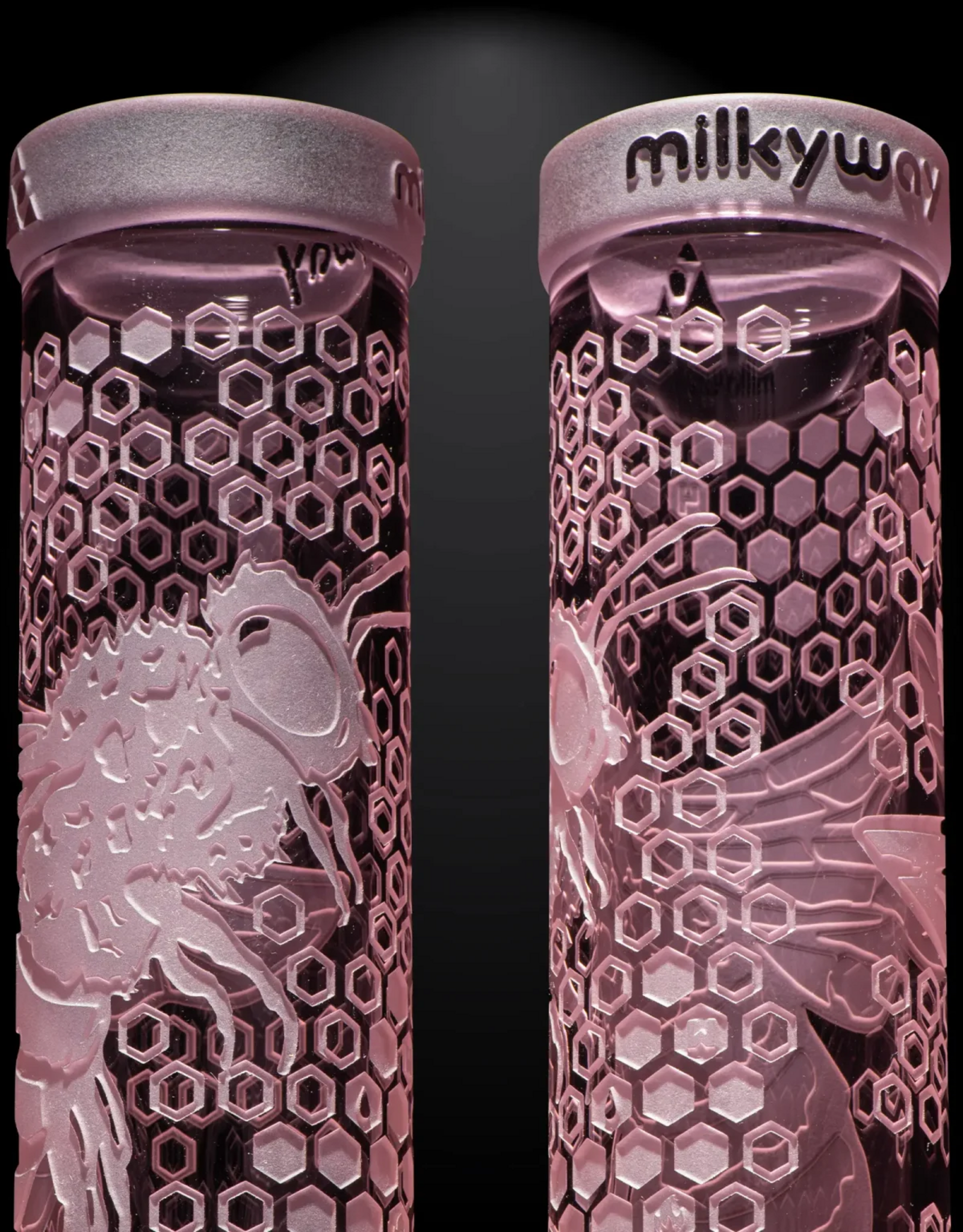 14" Pink Bee Hive Beaker by Milkway