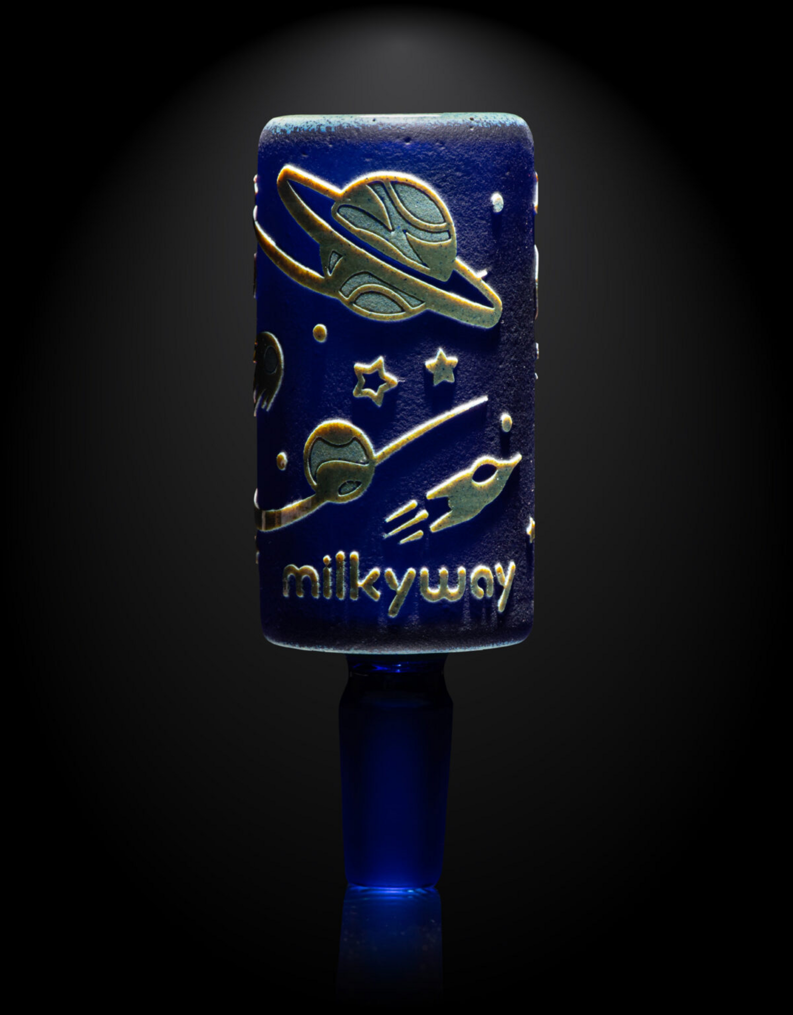 14mm Extraction Long Bowl by Milkyway Glass