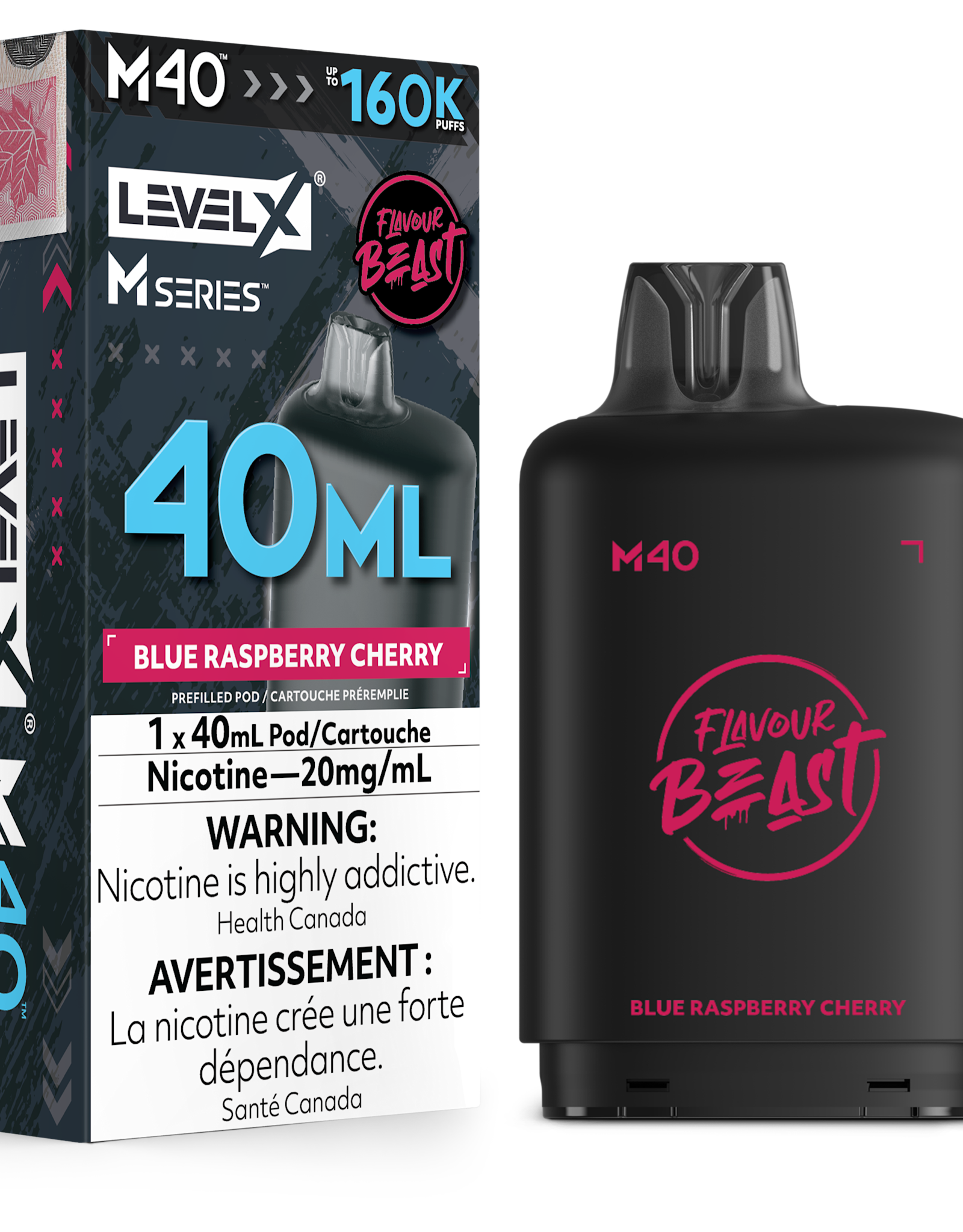 Level X M40 Flavour Beast 40ml Pod