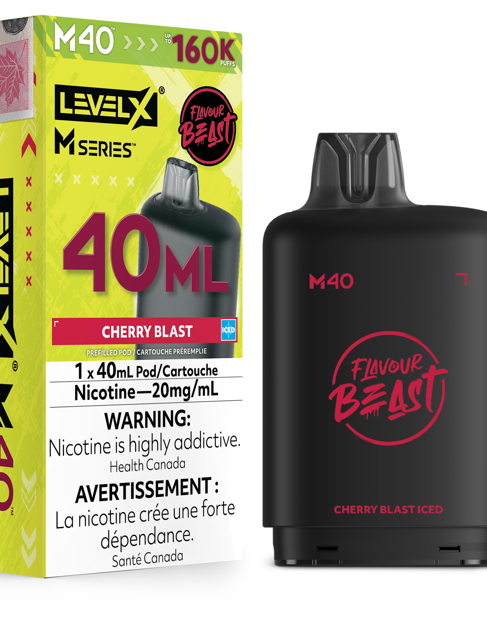 Level X M40 Flavour Beast 40ml Pod