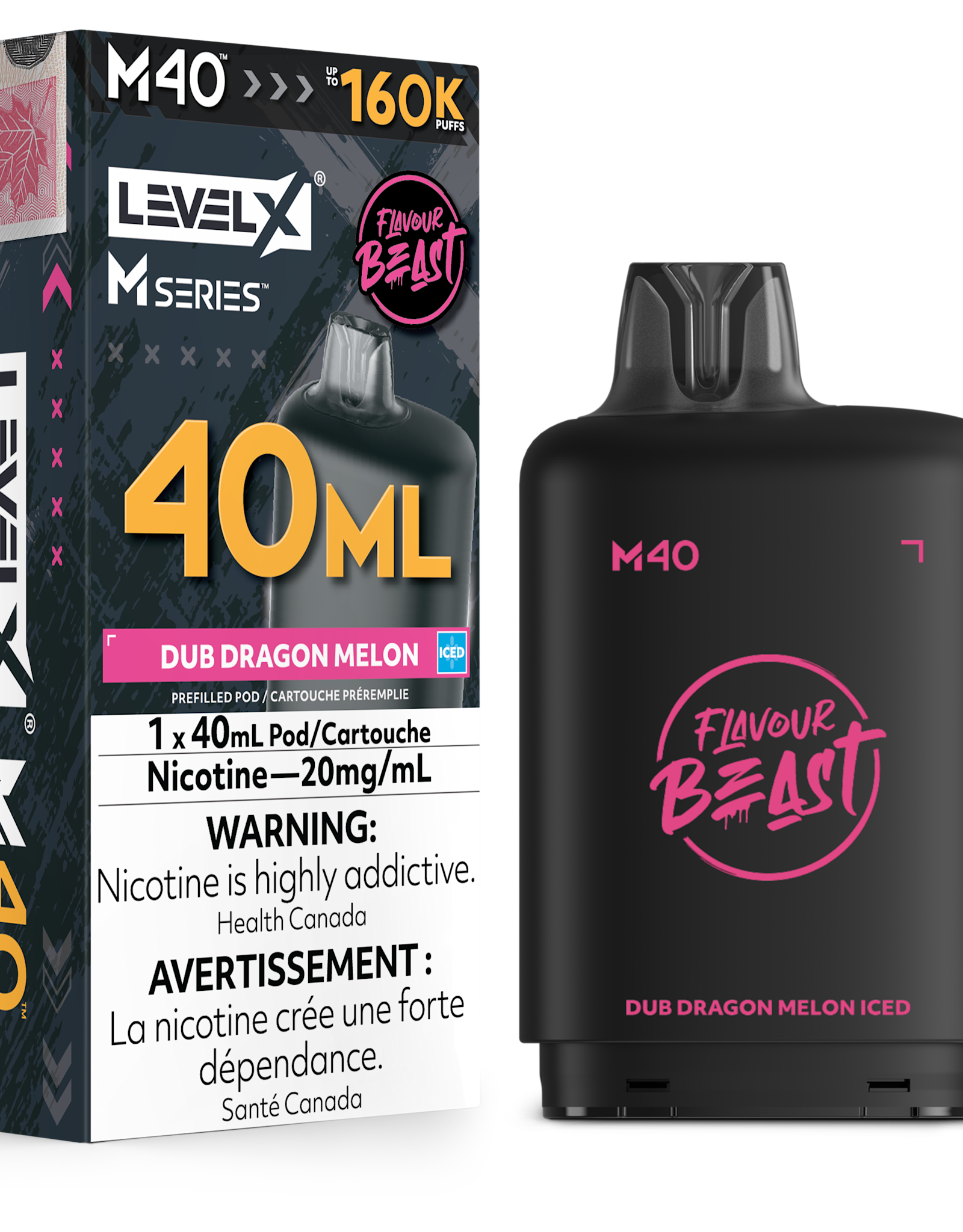 Level X M40 Flavour Beast 40ml Pod