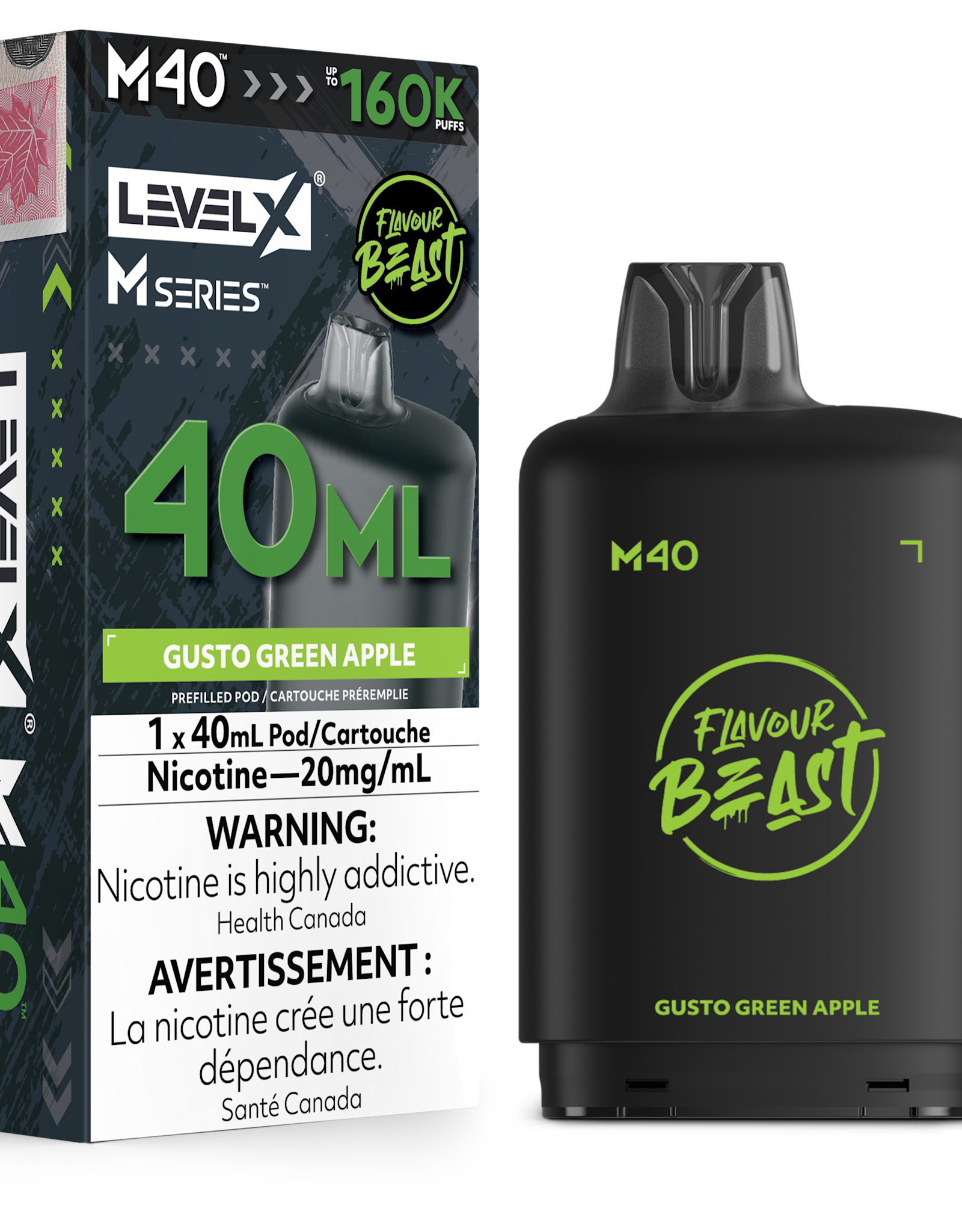Level X M40 Flavour Beast 40ml Pod