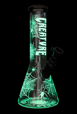 GEAR Premium 12” Clear Glow-in-the-Dark Spiderweb Beaker by Gear Premium