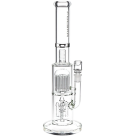 Pulsar 15.25" Double Chamber Rocket Perc Chugger Water Pipe by Pulsar