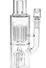 Pulsar 15.25" Double Chamber Rocket Perc Chugger Water Pipe by Pulsar