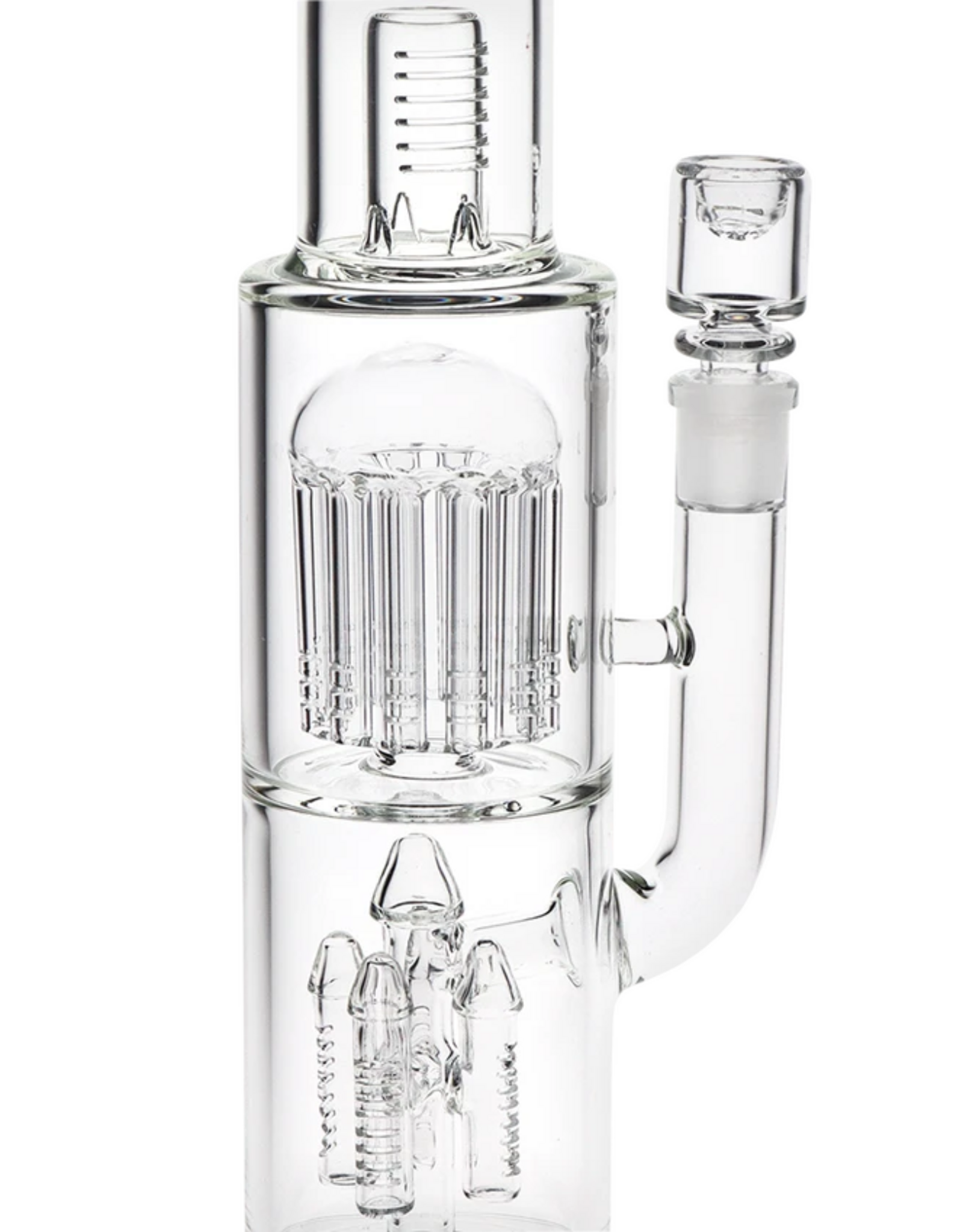 Pulsar 15.25" Double Chamber Rocket Perc Chugger Water Pipe by Pulsar