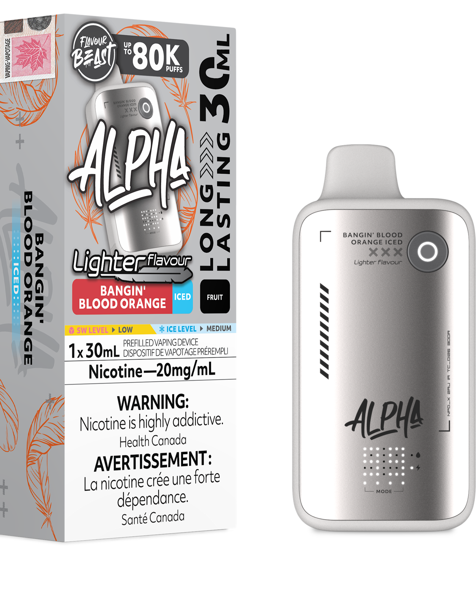 Flavour Beast Alpha Light Disposable