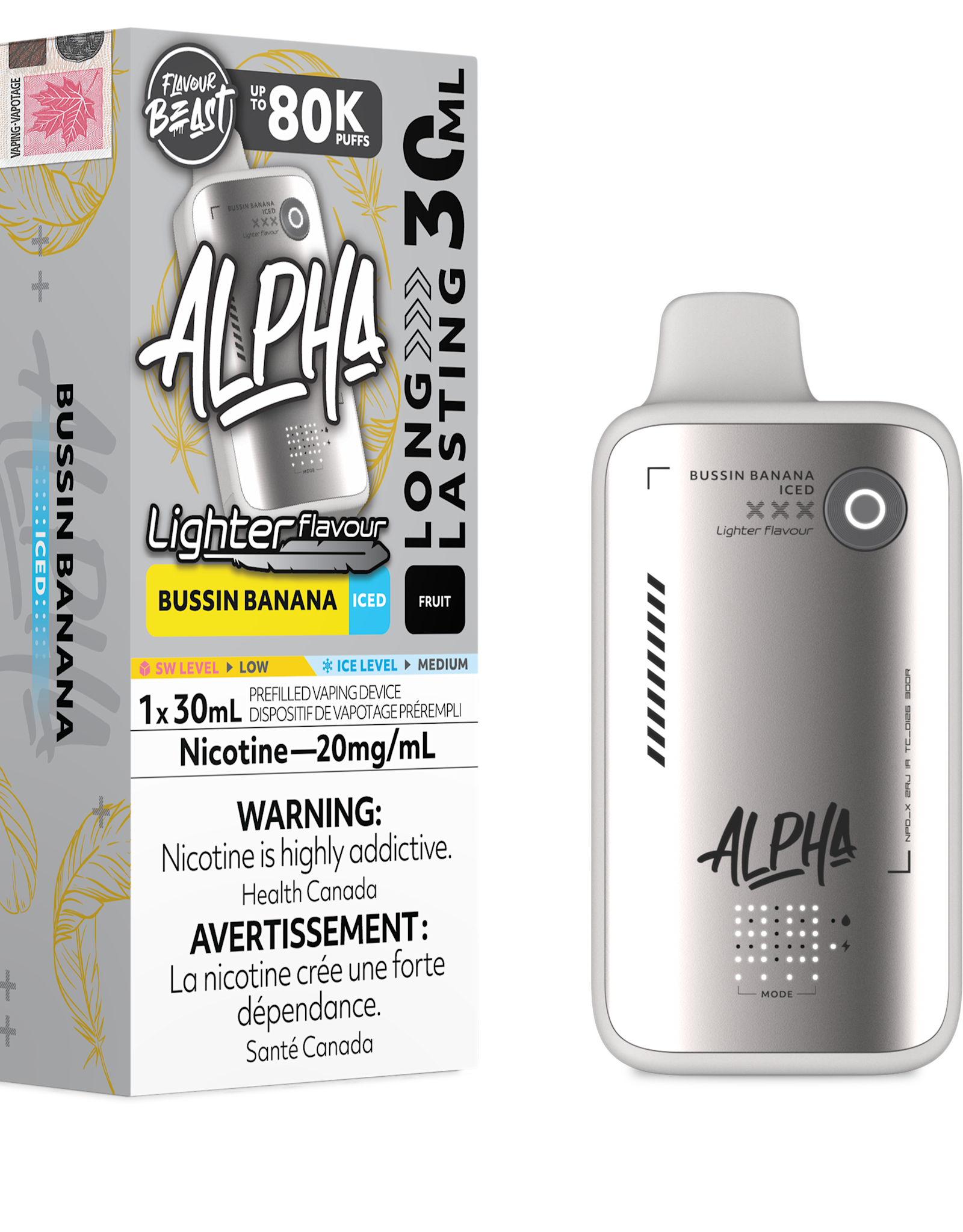 Flavour Beast Alpha Light Disposable