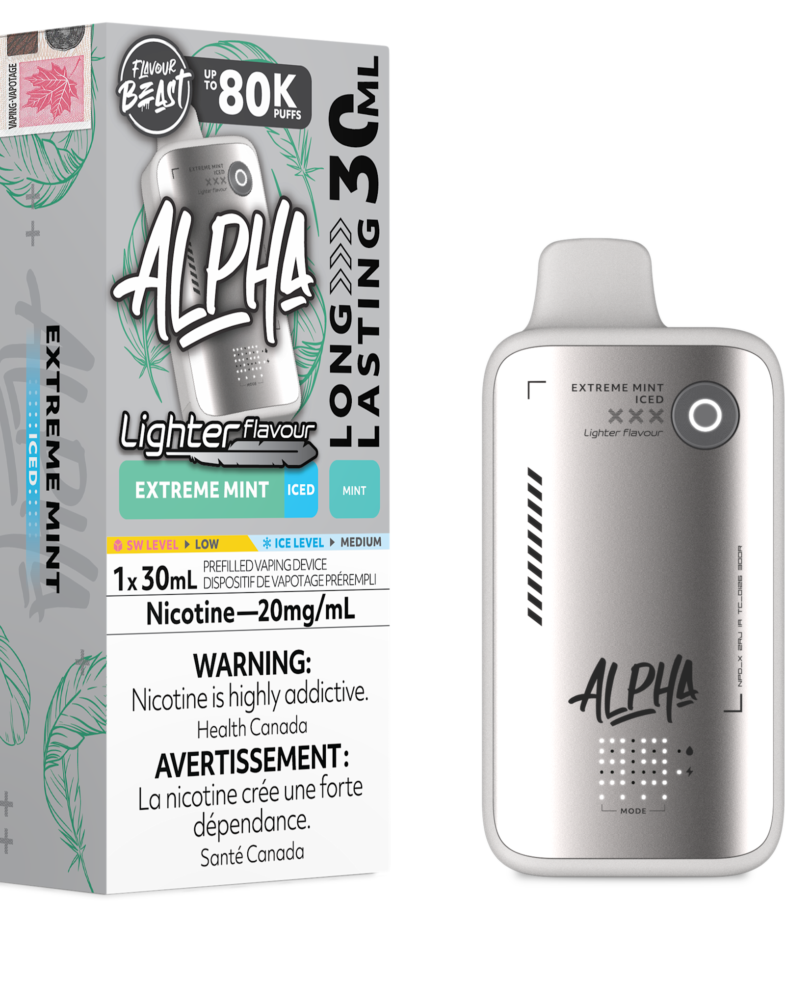 Flavour Beast Alpha Light Disposable