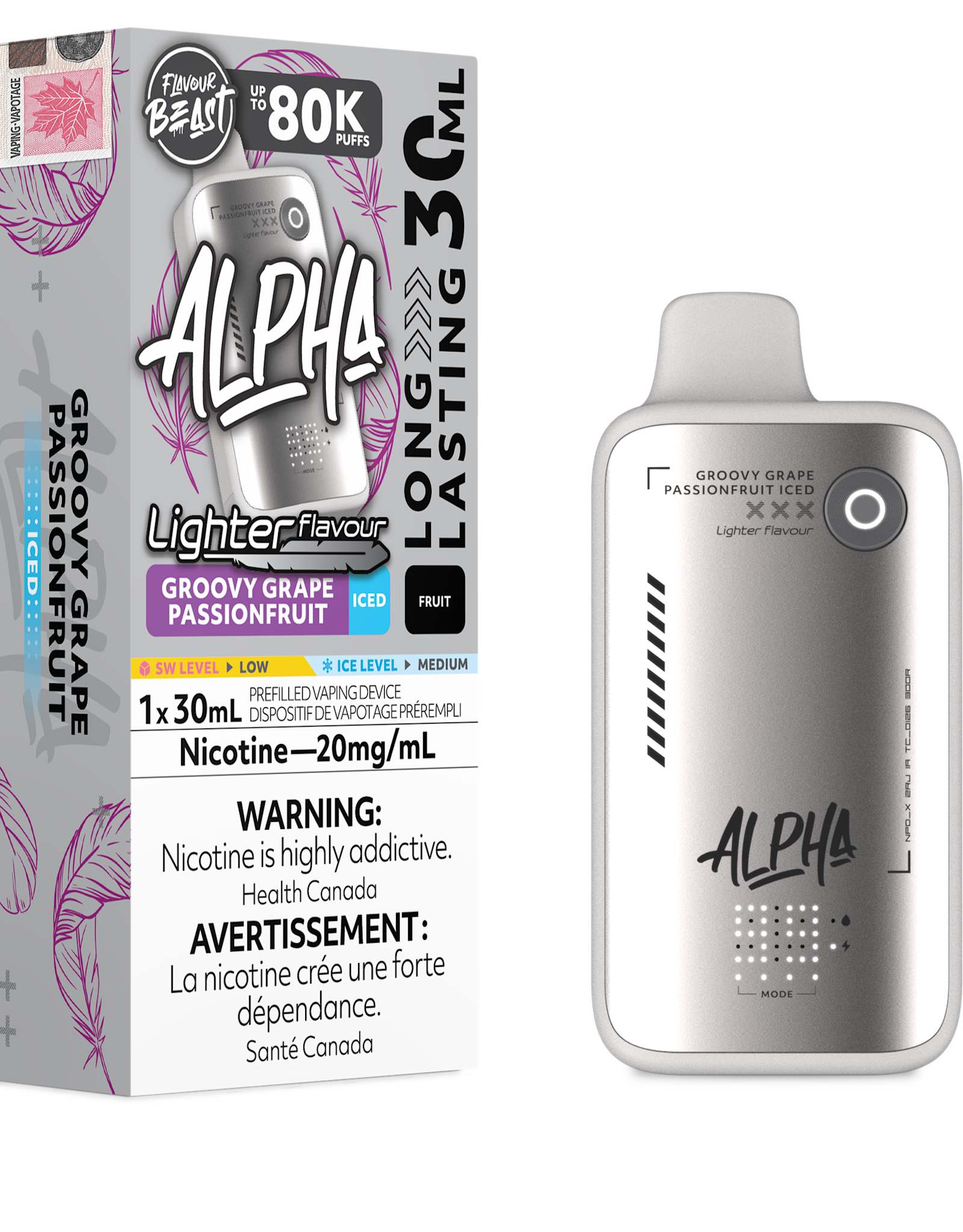 Flavour Beast Alpha Light Disposable